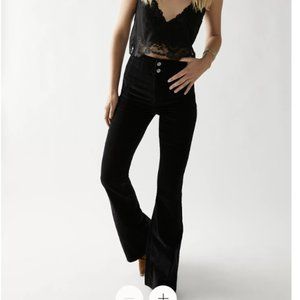 Free People Jayde Cord Flare Jeans Size 26